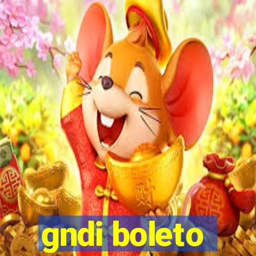 gndi boleto